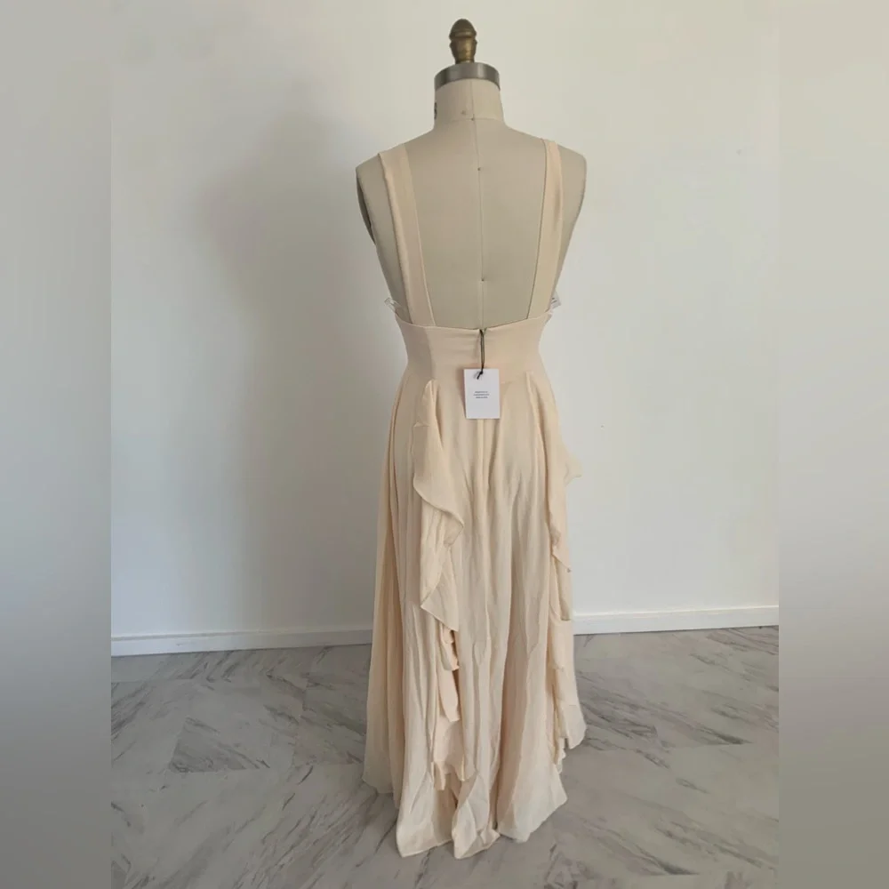 Fame and Partners- maxi dress with ruffles - Picture 3 of 5